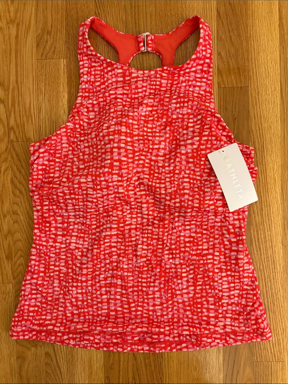 Athleta Maldives Bra Cup Tankini- Sz 40D/DD
